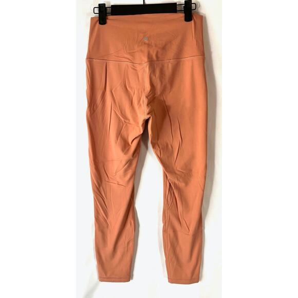 LULULEMON Women's Align High Rise Ankle Leggings Size 8 in Pink Savannah - Picture 5 of 9